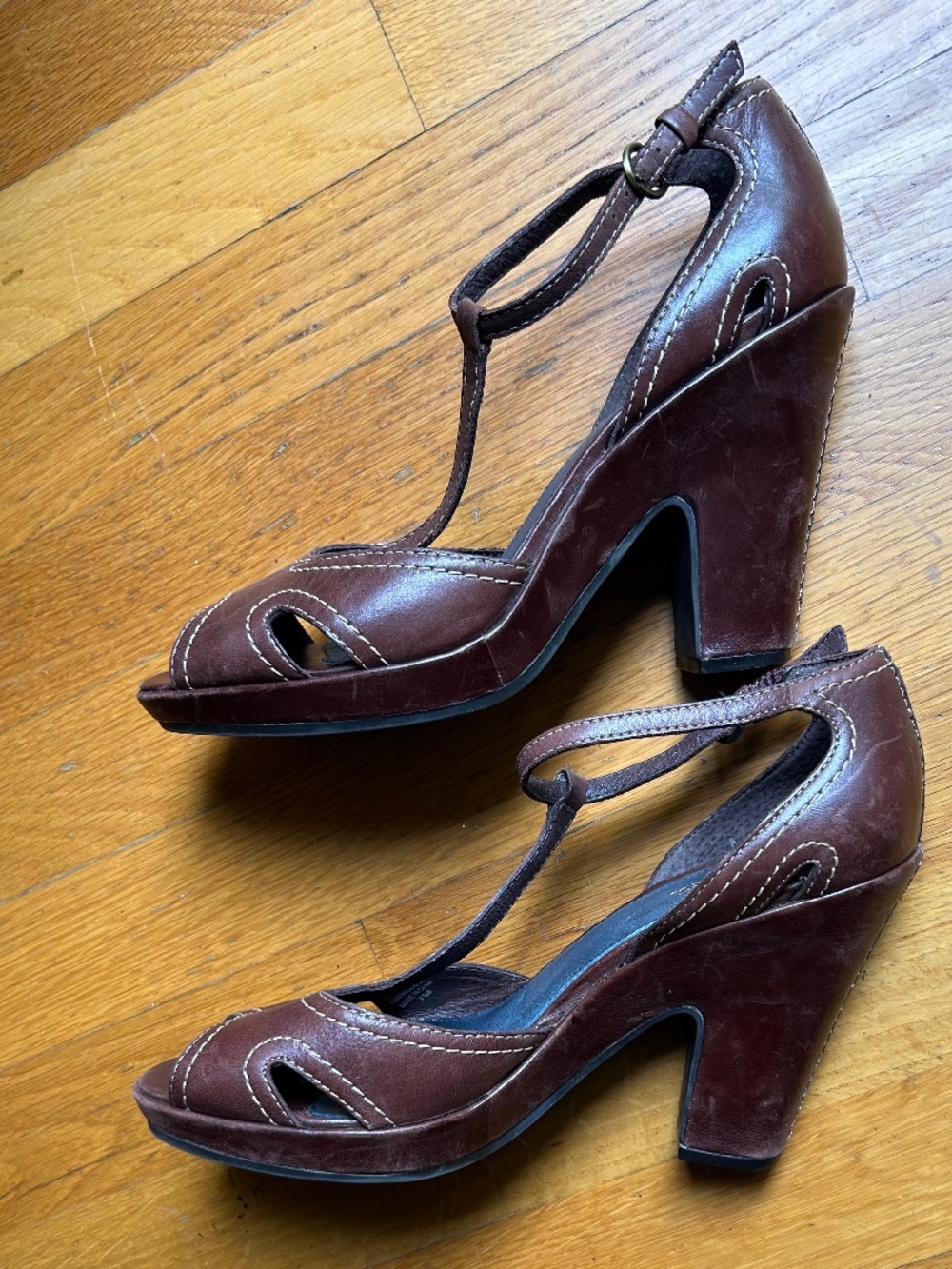 Aerosoles platform sandals 7.5 - Picture 4 of 14